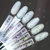Kira Nails Lollypop Base №001 (молочний з різнокольоровими пластівцями), 6 мл, Колір: 0012