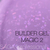 Гель для нарощування Saga Professional Magic Builder Gel 02, ніжний ліловий з кольоровими пластівцями, 15 мл, Об`єм: 15 мл, Колір: 023