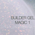 Гель для наращивания Saga Professional Magic Builder Gel 01, молочный с цветными хлопьями потали, 15 мл, Объем: 15 мл, Цвет: 01
3