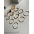 Набір перстень на фаланги пальців RichcoloR №05 Золото, 12 шт, Колір: №05