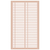 Наклейки на типсы (стикеры), Beige, 1 лист/54 наклейки, Цвет: Beige