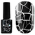Гель-лак Kira Nails Crack Effect Black (чорний для кракелюра), 6 мл, Колір: Black