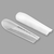 Багаторазові верхні форми ART Dual Nail Forms, Type 01, Розмір: 012