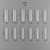 Багаторазові верхні форми ART Dual Nail Forms, Type 06, Розмір: 064