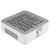 Вытяжка для маникюра MUSSON X2 72 Вт SILVER, Цвет: Silver2
