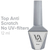 Valeri Top Anti Scratch (No UV-Filters) - топ без ЛШ без УФ фільтрів "без подряпин", 12 мл, Об`єм: 12 мл