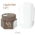 Гель Valeri Liquid Gel №001 15 мл, Объем: 15 мл, Цвет: 001