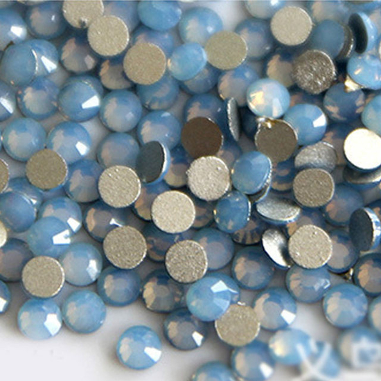 Стразы Blue opal ss3 (1.3-1.5мм) 100 шт