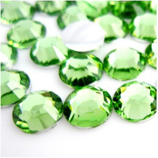 Стразы Peridot ss4 (1.5-1.7 мм), 100 шт