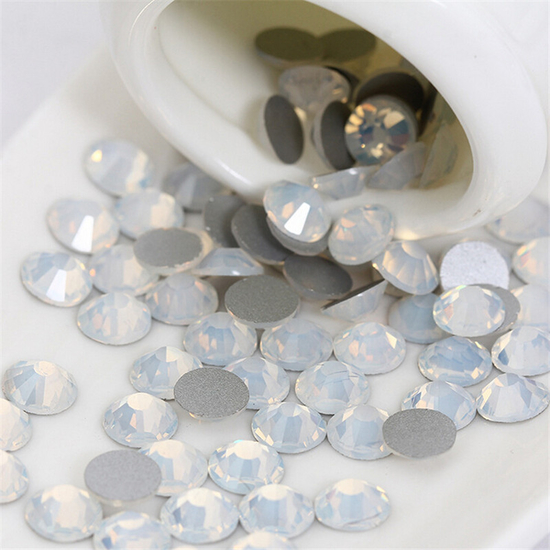 Стразы white opal ss10 (2.7-2.9 мм), 50 шт