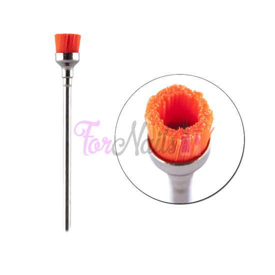 Щітка-насадка для чищення манікюрного інструменту і нігтів