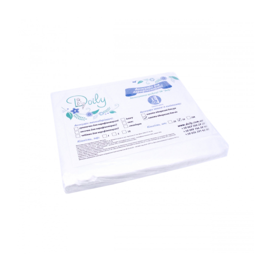 Пакеты одноразовые для парафинотерапии ног Doily, 30х50 см, 50 шт