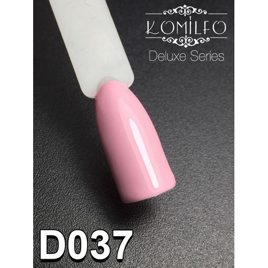 Гель-лак Komilfo Deluxe Series D037 (приглушенный розово-лиловый, эмаль), 8 мл2