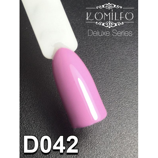 Гель-лак Komilfo Deluxe Series D042 (пыльная роза, эмаль), 8 мл2