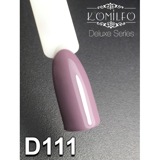 Гель-лак Komilfo Deluxe Series D111 (светлый, серо-фиолетовый, эмаль), 8 мл2