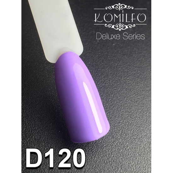 Гель-лак Komilfo Deluxe Series D120 (сиреневый аметист, эмаль), 8 мл2