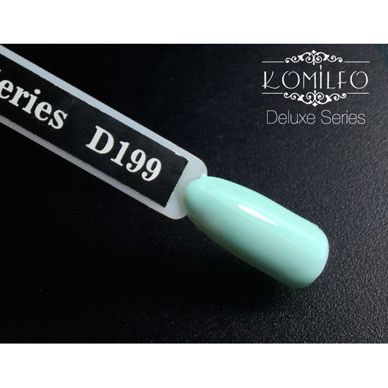 Гель-лак Komilfo Deluxe Series D199 (светлая мята, эмаль), 8 мл2