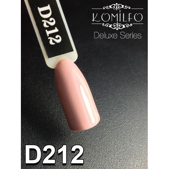 Гель-лак Komilfo Deluxe Series D212 (светлое какао, эмаль), 8 мл2