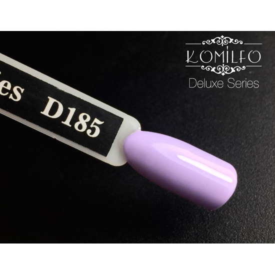 Гель-лак Komilfo Deluxe Series D185 (светло-сиреневый, эмаль), 8 мл2