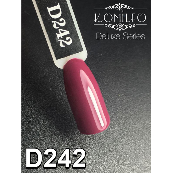 Гель-лак Komilfo Deluxe Series №D242, 8 мл2