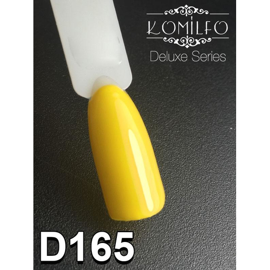Гель-лак Komilfo Deluxe Series D165 (желтый, эмаль) , 8 мл2