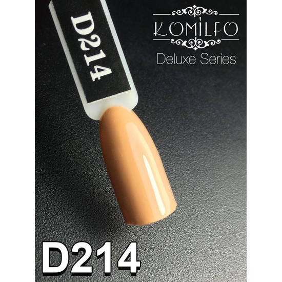 Гель-лак Komilfo Deluxe Series №D214, 8 мл2