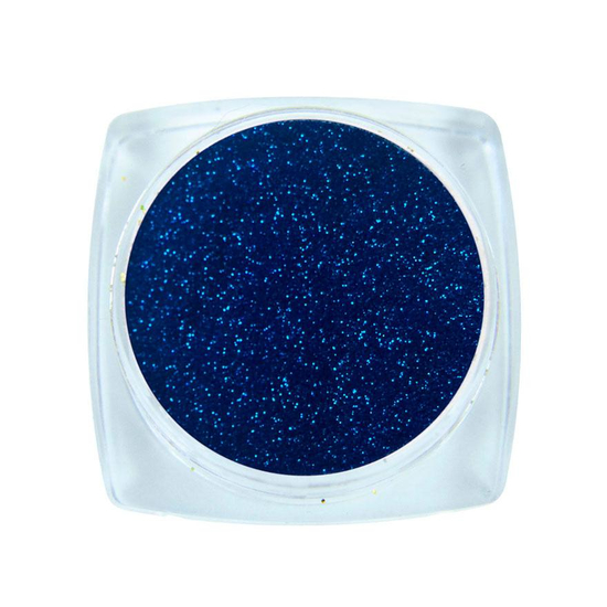 Komilfo блесточки 053, размер 0,08 мм, (ярко-голубые), Е 2,5 г