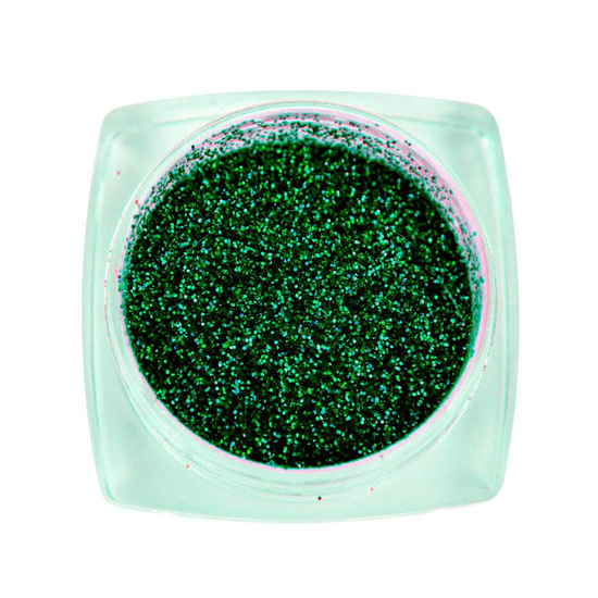 Komilfo блесточки 058, розмір 0,08 мм, (зелені) E, 2,5 г