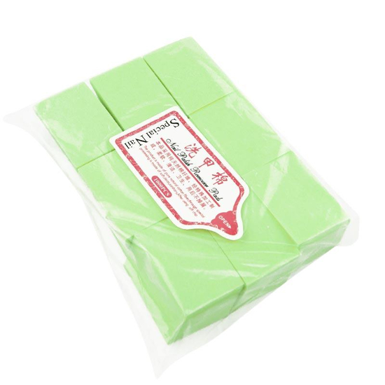 Безворсовые салфетки жесткие Special Nail 6х4см, упаковка, зеленые