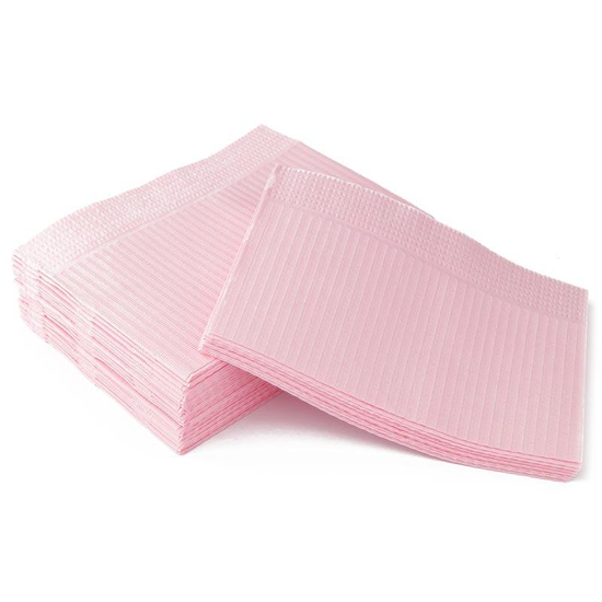 Салфетки ламинированные 25 шт, нежно-розовые