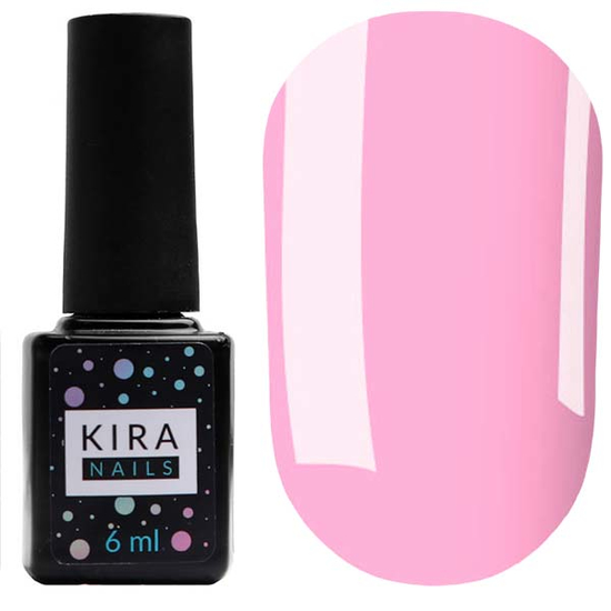 Гель-лак Kira Nails №093 (розовый, эмаль), 6 мл
