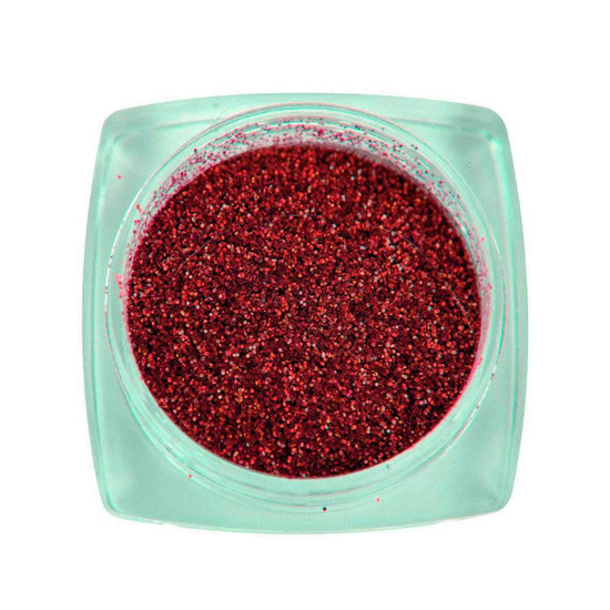 Komilfo блискітки 037, розмір 0,08 мм, (червоний) E2,5 г, Колір: 037