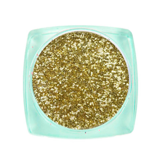 Komilfo блискітки 109F, розмір 0.3 мм, (світле золото) E, 2,5 г, Колір: 109F