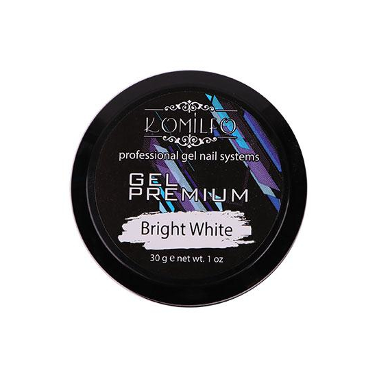 Komilfo Gel Premium Bright White, 30 г, Об`єм: 30 г, Колір: Bright White5