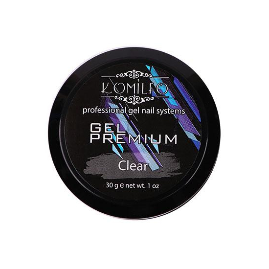 Komilfo  Gel Premium Clear, 30 г, Объем: 30 г, Цвет: Clear
6