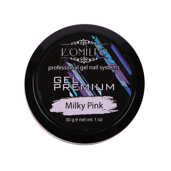 Komilfo Gel Premium Milky Pink, 30 г, Об`єм: 30 г, Колір: Milky Pink5