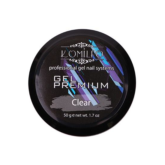 Komilfo Gel Premium Clear, 50 г, Об`єм: 50 г, Колір: Clear5