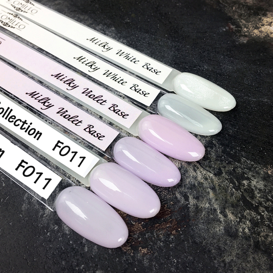 Гель-лак Komilfo French Collection №F011 (світло-ліловий, емаль, для френча), 8 мл, Об`єм: 8 мл
, Колір: 0112