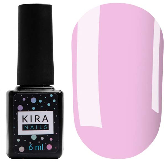 Гель-лак Kira Nails №065 (рожево-ліловий, емаль), 6 мл