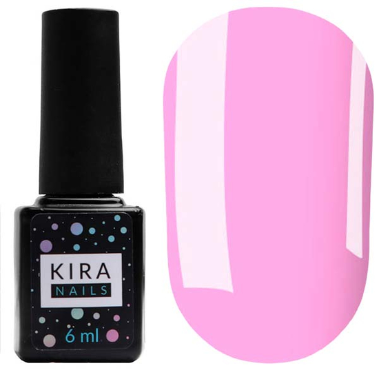 Гель-лак Kira Nails №089 (сиренево-розовый, эмаль), 6 мл