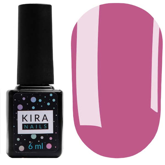 Гель-лак Kira Nails №090 (приглушений рожевий, емаль), 6 мл
