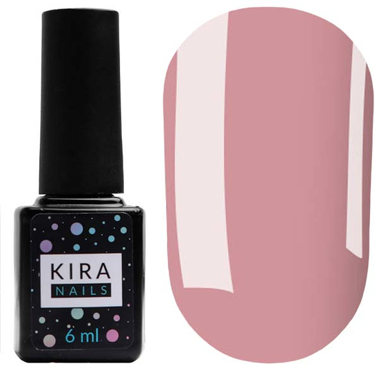 Гель-лак Kira Nails №118 (рожево-шоколадний, емаль), 6 мл