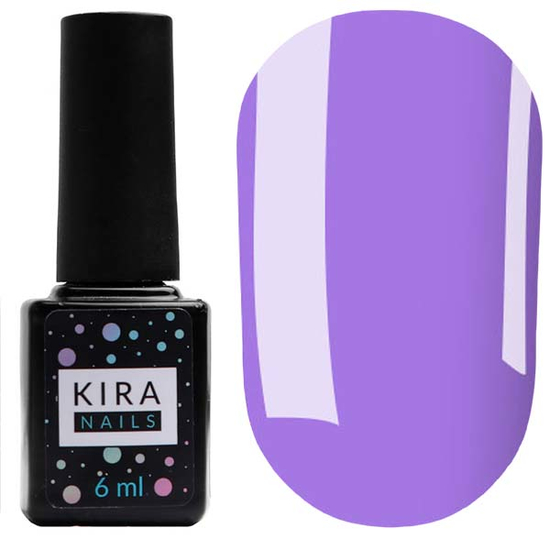 Гель-лак Kira Nails №135 (фиолетовый, эмаль), 6 мл