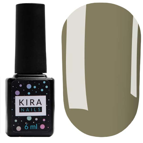 Гель-лак Kira Nails №146 (оливковий, емаль), 6 мл