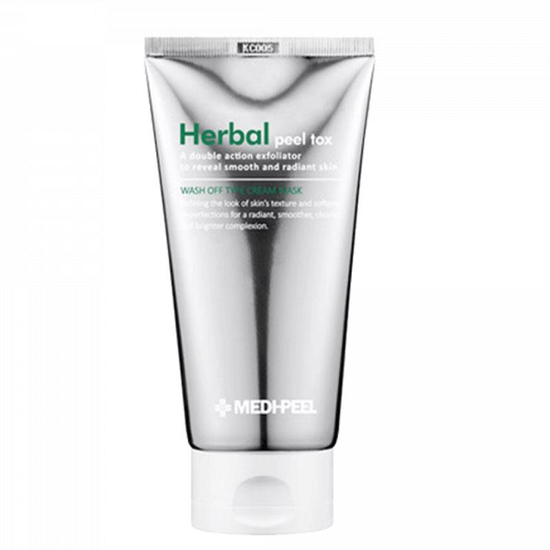 Очищающая пилинг-маска с эффектом детокса MEDI-PEEL Herbal Peel Tox Wash Off Type Cream Mask 120 грамм, Объем: 120 грамм