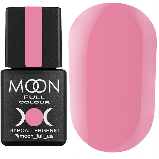 Гель-лак MOON FULL color Gel polish №119 (світло-рожевий, емаль), 8 мл