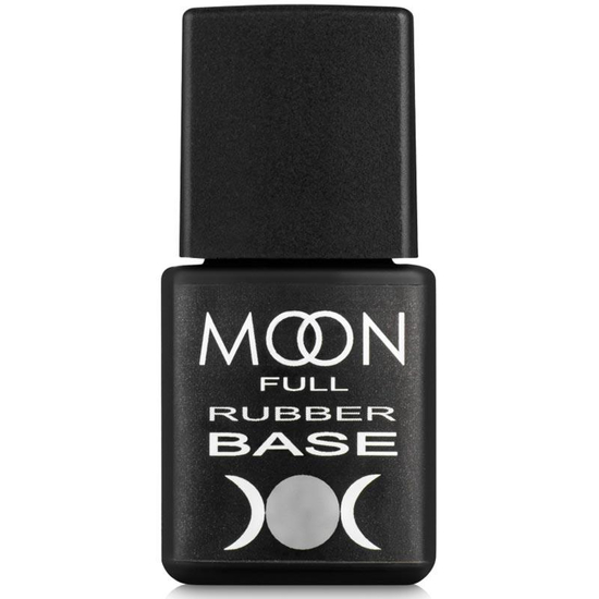 MOON FULL Rubber Base Базовое покрытие для гель-лака, 8 мл, Объем: 8 мл 