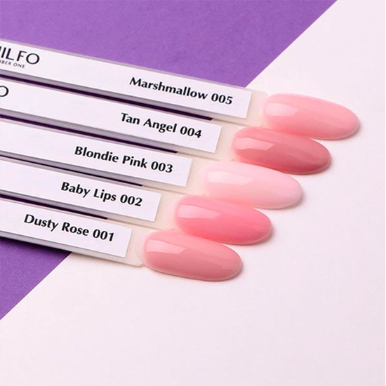 Komilfo French Rubber Base 002 Baby Lips, 30 мл (без кисточки), Объем: 30 мл бутылочка, Оттенок: 002 Baby Lips3
