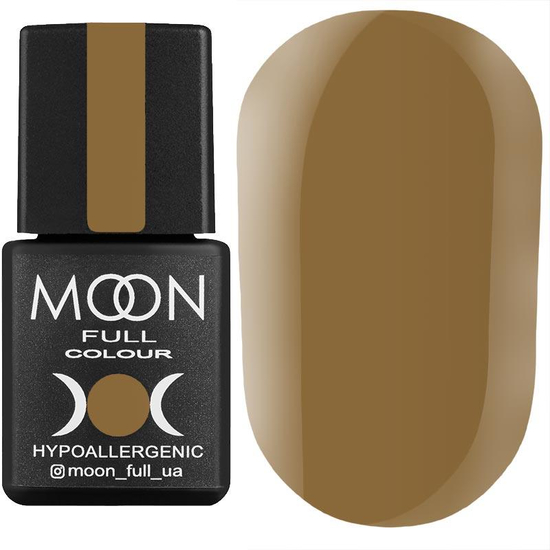 Гель-лак MOON FULL color Gel polish №211 (гірчичний, емаль), 8 мл