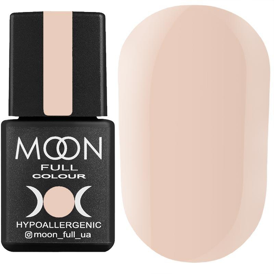 Гель-лак MOON FULL color Gel polish №300 (ніжний персик Крайола, емаль), 8 мл